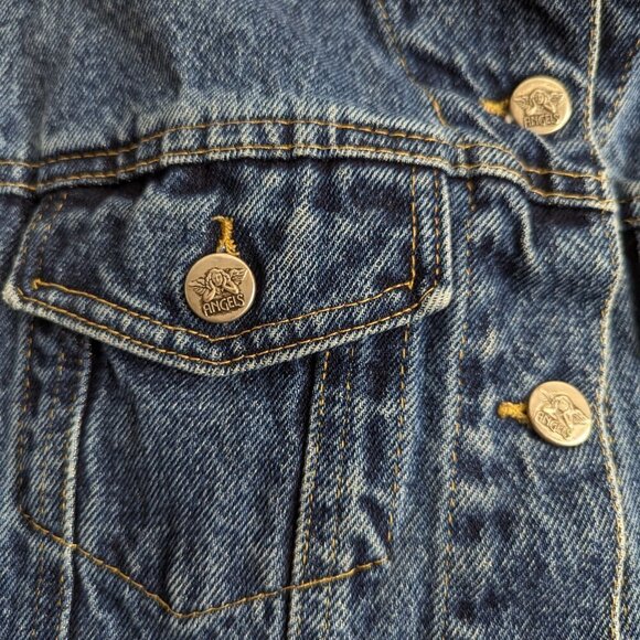 Vintage denim button up vest - Picture 5 of 7
